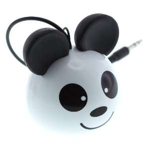  Kitsound Mini Buddy Panda Speaker Compatible with iPod 