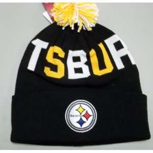  Pittsburgh Steelers Cuffed Knit Hat