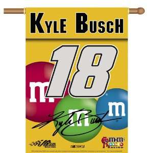 Kyle Busch M & M Banner