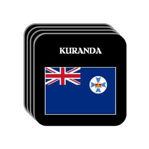  Queensland   KURANDA Set of 4 Mini Mousepad Coasters 