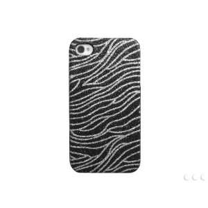  Cellet Black Zebra Design Case for iPhone 4 & 4S Cellet 