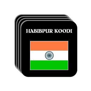  India   HABIBPUR KOODI Set of 4 Mini Mousepad Coasters 