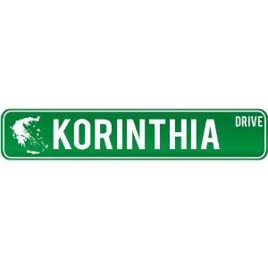  New  Korinthia Drive   Sign / Signs  Greece Street Sign 