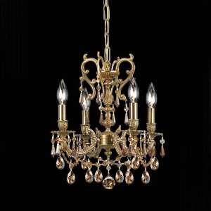 By Crystorama Lighting Gramercy Collection Aged Brass Finish Mini 