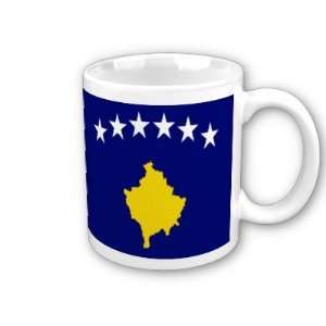  Kosovo Flag Coffee Cup 