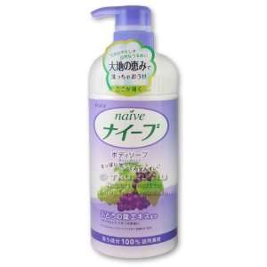  Kracie (ex Kanebo) Naive Grape Body Wash   650ml Beauty