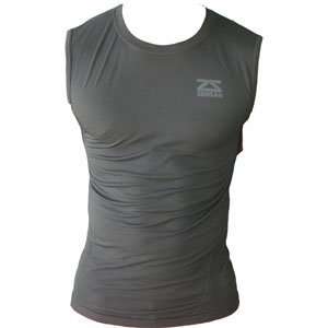   Compression Unisex Sleeveless Compression Top Black