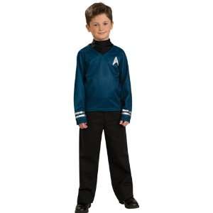  Childs Star Trek Blue Shirt Costume Toys & Games