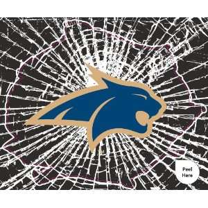   State Bobcats Shattered Mini Cutz Window Decal