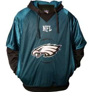  NFL Philadelphia Eagles Gridiron Pullover Sweatshirt Large 