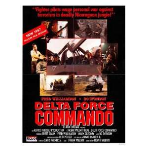 Delta Force Commando Poster Movie 11 x 17 Inches   28cm x 44cm  