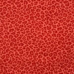  Fabricut Royal Cheetah Red 3498901