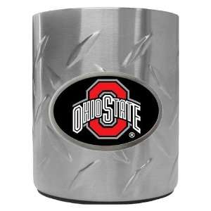  Ohio State Buckeyes NCAA Team Logo Diamond Plate Beverage 
