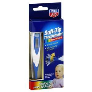  Rite Aid Fever Alarm Thermometer, Soft Tip, 1 ea Health 