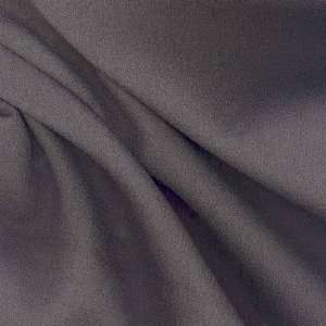  55 Wide Wool Crepe Fabric Charcoal Grey By The Yard 