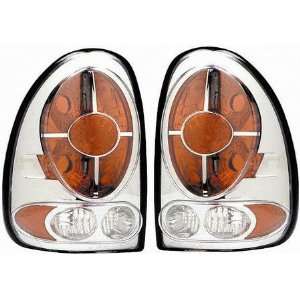  00 CHRYSLER GRAND VOYAGER ALTEZZA CRYSTAL CLEAR TAIL LIGHT 