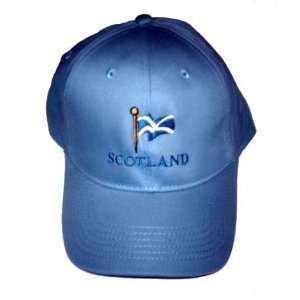 Scotland Flag Cap   Blue