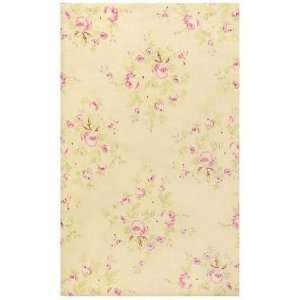   French Rose Bouquet 12093 Cream/pink 7.9X9.9 Area Rug