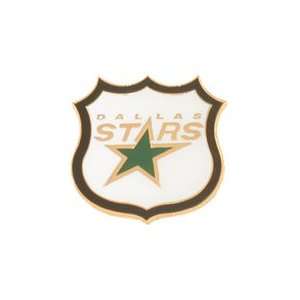  Hockey Pin   Dallas Stars Shield Pin