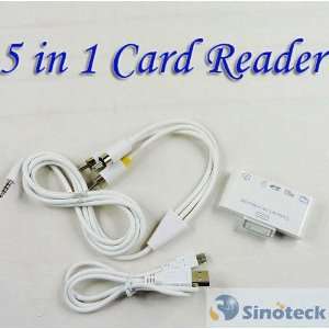  five in one card reader camera connection kit sd card 