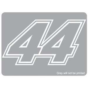44 D Jarrett / D Reutimann Thermal 8 Inch Diecut # Decal Motorsports 