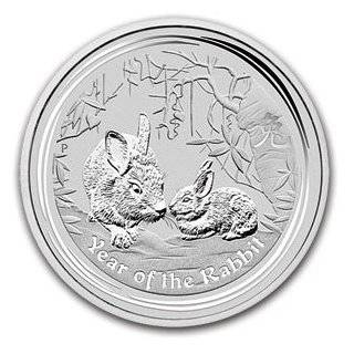  Australian Lunar Series II   Year of the Rabbit (1 Ounce Silver Coin