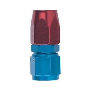 Fragola 3000 Series Straight Hose End,  16 A N   Blue/Red 