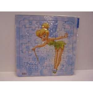 42 Piece Tinkerbell Puzzle in Color Blue with Picture of Tinkerbell 