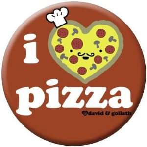    David & Goliath I Heart Pizza Button 81472 [Toy] Toys & Games