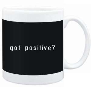  Mug Black  Got positive?  Adjetives