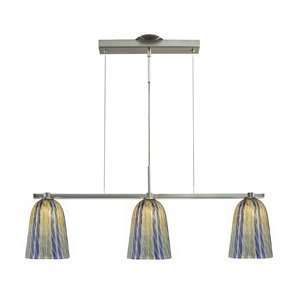   38 1310 Zanfirico 3 Light Trapeze Island Light