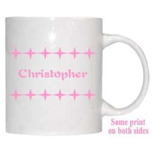  Personalized Name Gift   Christopher Mug 