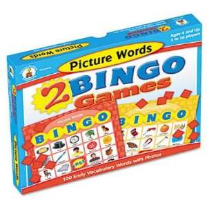   Games Picture Words & More Picture Words Case Pack 2 Electronics