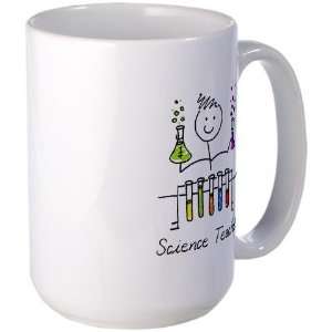  Science Teacher Physics Large Mug by  Everything 