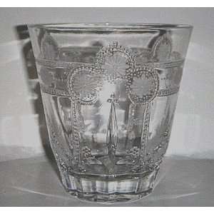  Varga Art Crystal Majestic Clear Old Fashioned Glass 