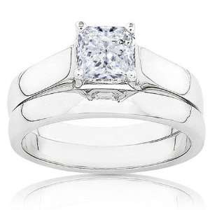 Diamond Solitaire Engagement Ring in 18k Gold 1.00 Carat GIA Certified 