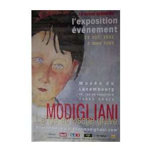  MODIGLIANI (EXHIBITION AT LUXEMBOURG MUSEUM 2002/2003 