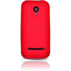  LG C900 Quantum Silicone Skin Case   Red (Free 