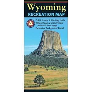    Wyoming Recreation Map (9780783499024) Benchmark Maps Books