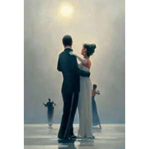  Jack Vettriano 27W by 37.25H  Dance Me to the End of Love 