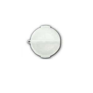  Clear Vue 2 Compartment Round Pill Case Beauty