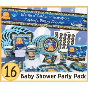  Under The Sea Critters   16 Baby Shower Party Pack Toys 