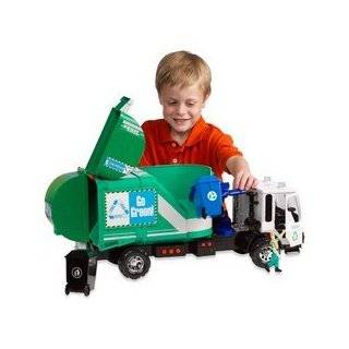  Tonka Mighty Motorized Garbage Truck with Figure Toys 