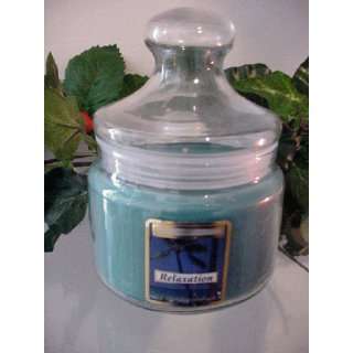  Relaxation Aromatherapy Scented Apothecary Glass Jar Wax Candle 