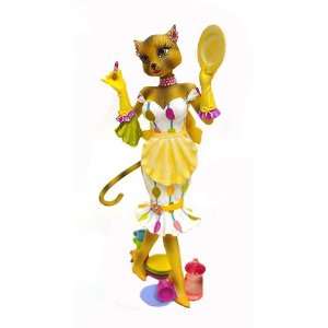  Alley Cats Kitty with Fashion Plates Domestic Diva Table 