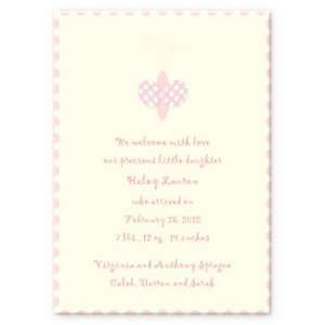  Baby Butterfly Birth Announcement Baby
