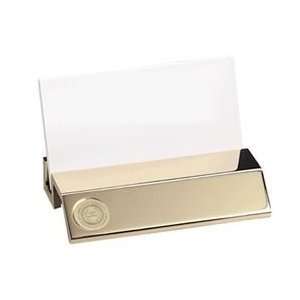    Iowa State   Business Card Holder   Gold