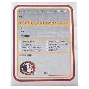   State Seminoles (FSU) While you were out Pad