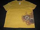 XL Daniel Cremieux Collection Short Sleeve T Shirt NWT Yellow with 