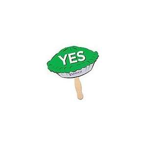  Min Qty 250 Pie Shaped Hand Fans, Double Sided Everything 